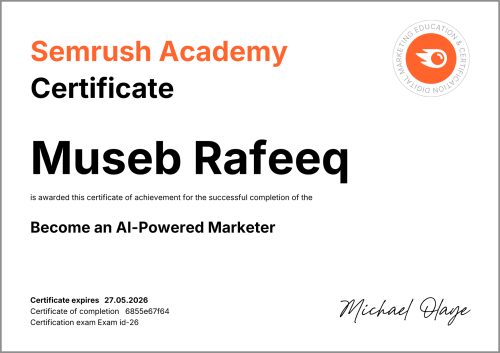 Semrush - AI-Powered Marketer